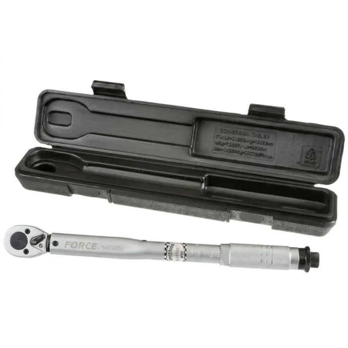 Динамометрический ключ Force 3/8" 19-110 Нм 6473365