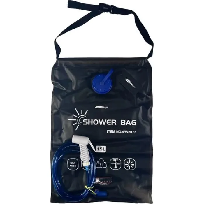 Душ походный AfishTour 15L Camp Shower Bag TPU 501D 516195