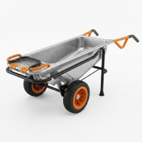 Двухколесная тачка Worx WG050 Aerocart