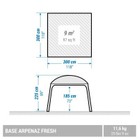 Шатер Arpenaz Base Fresh Quechua