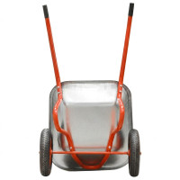 Тачка садовая двухколесная ECO WB153-2