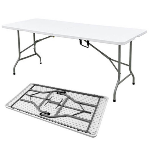 Стол Calviano Складной, пластиковый 180 см (усиленные ноги)
