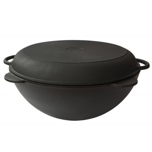 Казан с крышкой-сковородой 16 литров