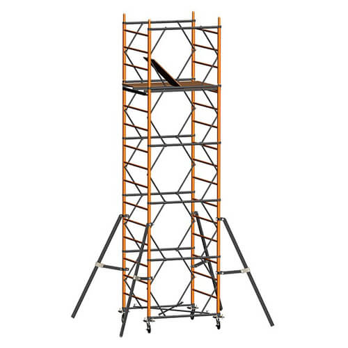Лестница-помост Тапанар вышка-тура Атлант-12 1.2x1.2x6.2