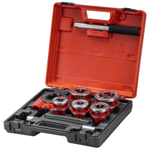 Клупп ручной Ravic RV-360 с набором головок, 3/8″-1 1/4″, 5 шт.