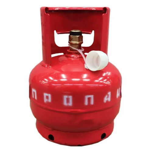 Баллон газовый бытовой NOVOGAS – 5 литров (с клапаном)