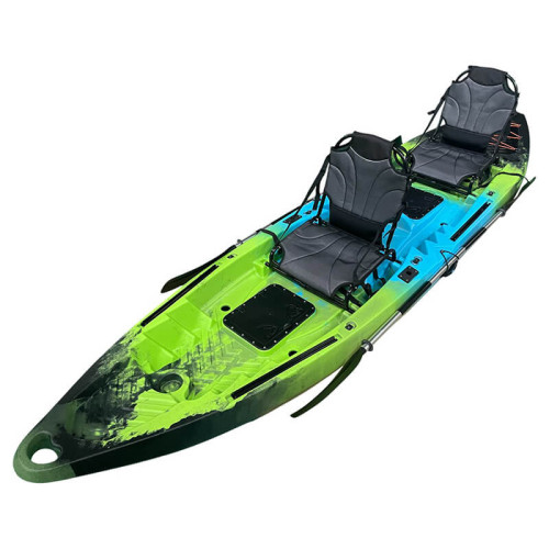 Байдарка BarrakuDA SOT390 (черный/зеленый/синий)