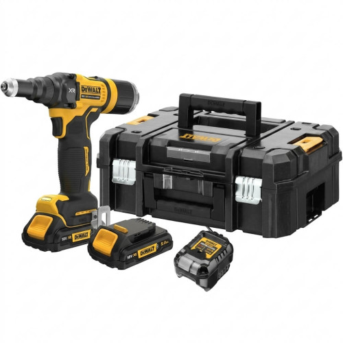 Заклепочник DeWalt DCF403D2GT