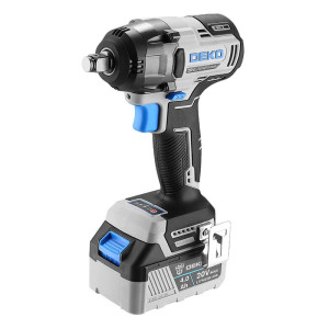 Гайковерт Deko DKIS20 063-4432 (с 2-мя АКБ, кейс)