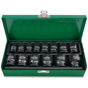 Набор ударных головок TOPTUL since 1981